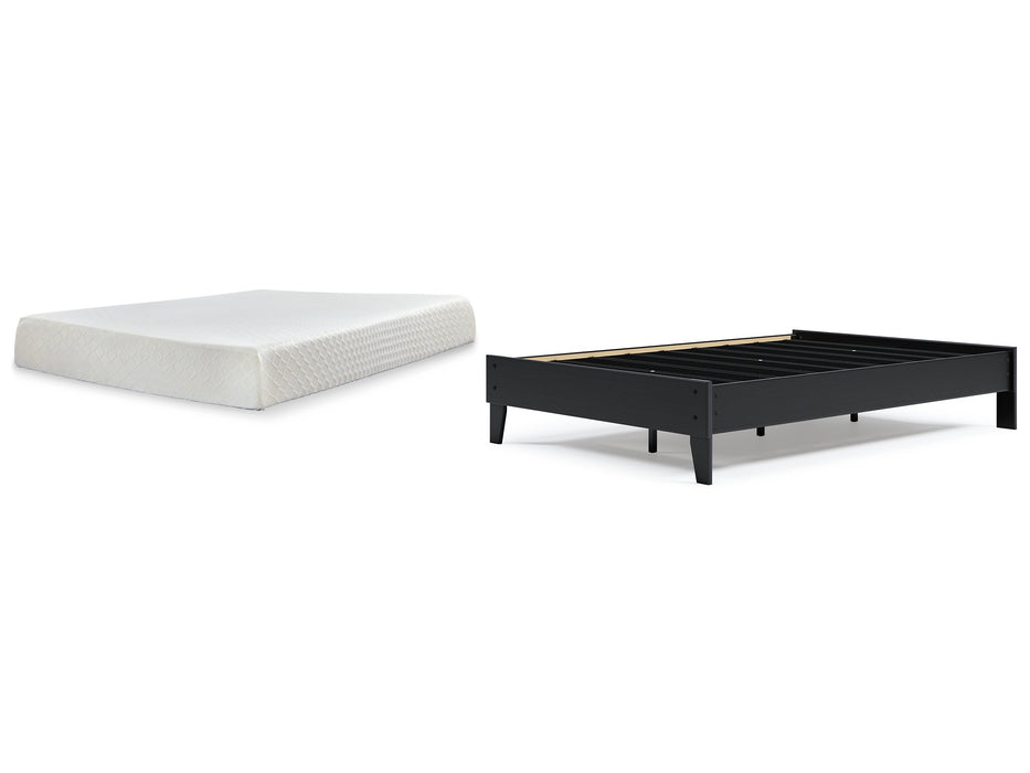 Finch Bed and Mattress Set