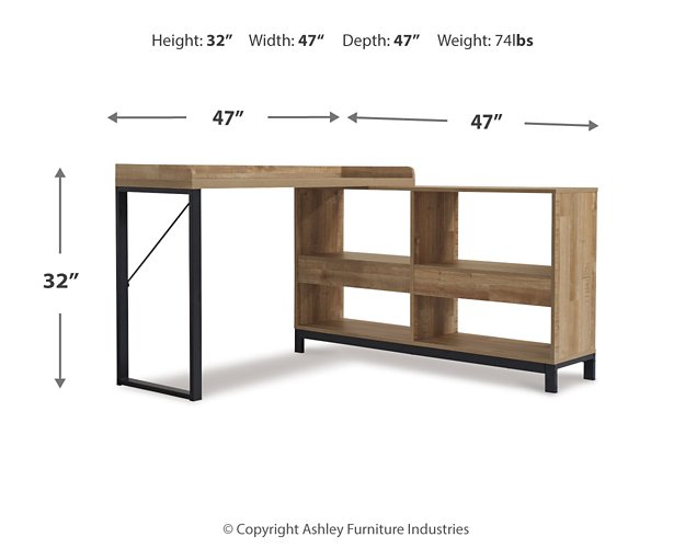 Gerdanet Home Office L-Desk