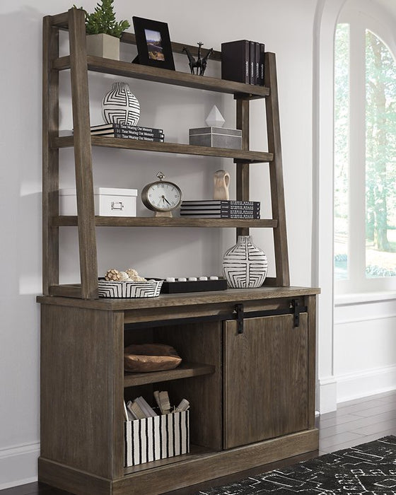 Luxenford 2-Piece Home Office Credenza with Hutch