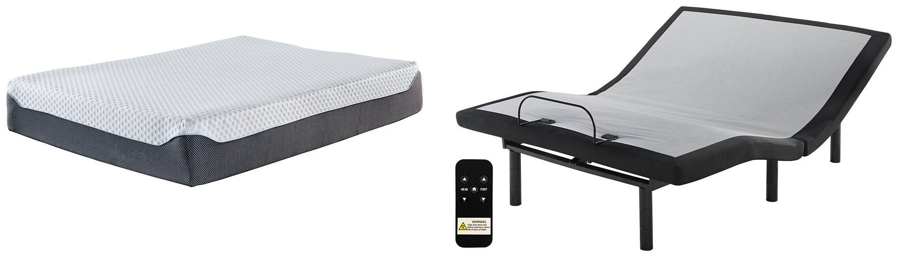 12 Inch Chime Elite Adjustable Base with Mattress