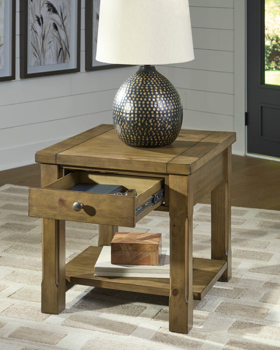 Vandenmore Rectangular End Table
