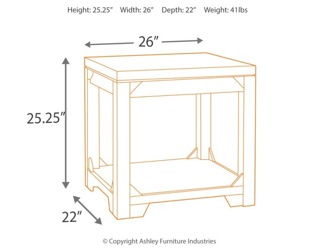 Rogness End Table Set