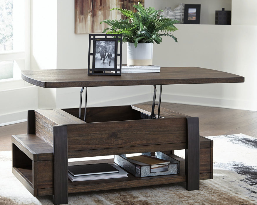 Vailbry Coffee Table with Lift Top