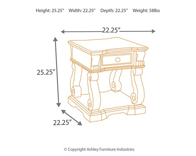 Alymere End Table