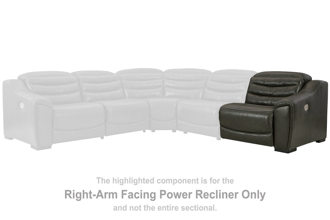 Center Line 4-Piece Power Reclining Sectional