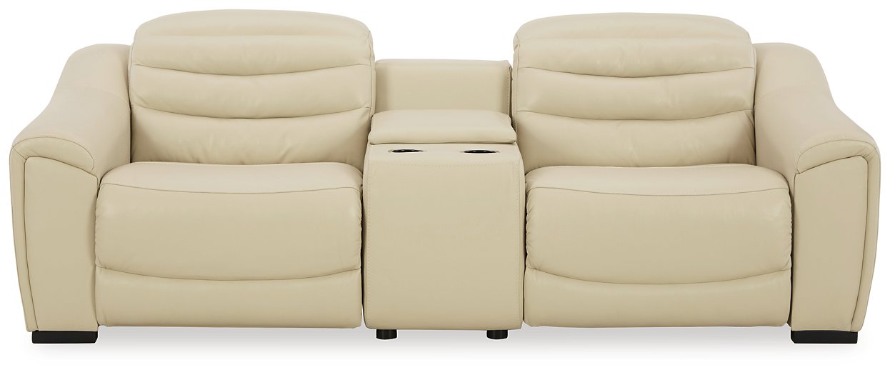 Center Line 3-Piece Power Reclining Loveseat with Console