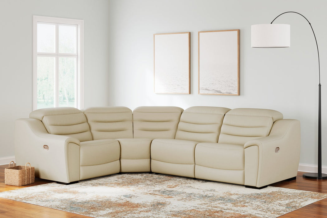 Center Line 4-Piece Power Reclining Sectional