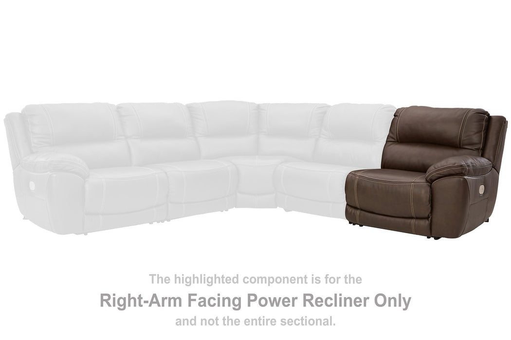 Dunleith 4-Piece Power Reclining Sectional