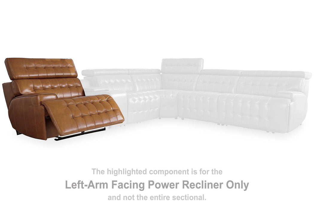 Temmpton 5-Piece Power Reclining Sectional