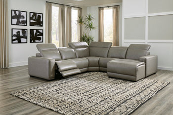 Correze 5-Piece Power Reclining Sectional with Chaise