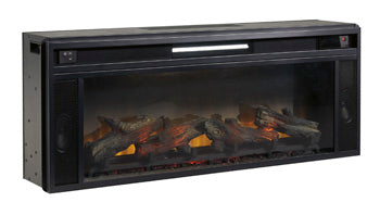 Baystorm 73" TV Stand with Electric Fireplace