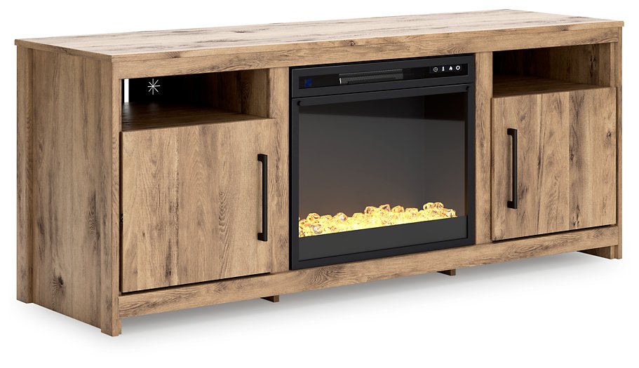 Hyanna 63" TV Stand with Electric Fireplace