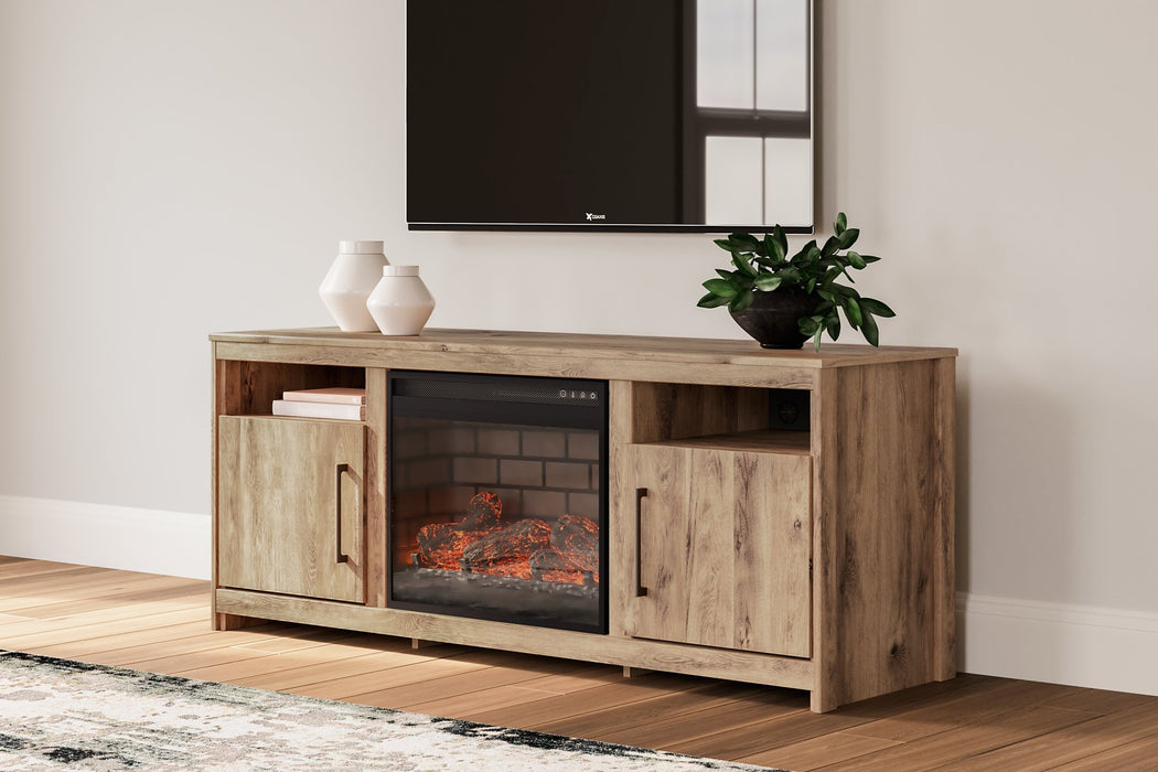 Hyanna 63" TV Stand with Electric Fireplace