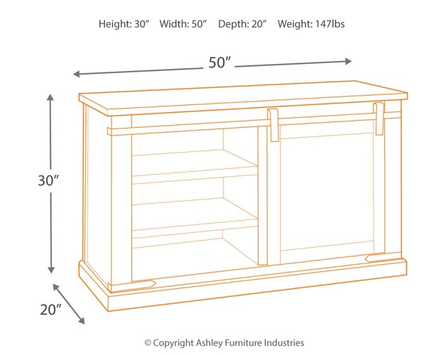 Budmore 50" TV Stand