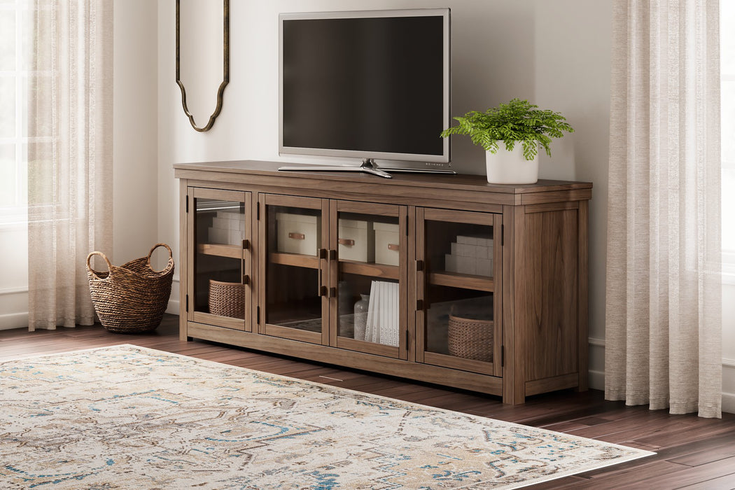 Boardernest 85" TV Stand with Hutch