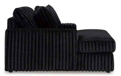 Midnight-Madness Oversized Chaise