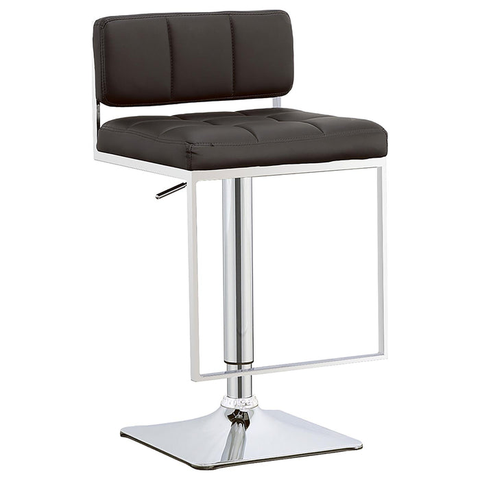 G100194 Contemporary Black Adjustable Bar Stool image