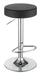 G102558 Black Faux Leather Adjustable Bar Stool image