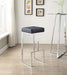 G105263 Contemporary Chrome and Black 29" Bar Stool image