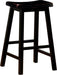 Transitional Black Bar Height Stool image