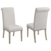 Taylor Beige Upholstered Parson Dining Chair image