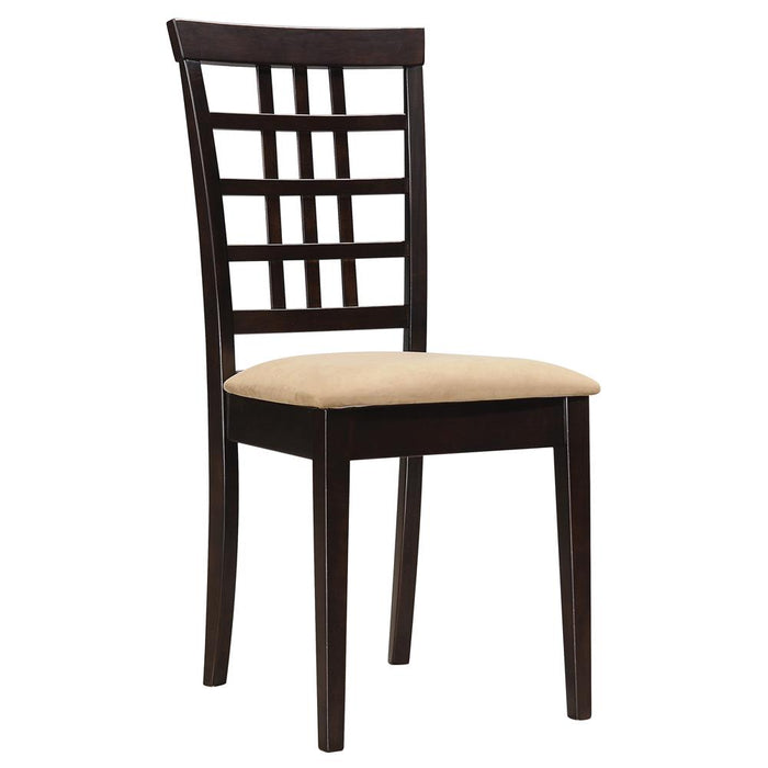 Kelso Casual Peat and Cappuccino Side Chair image