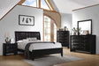 Briana Black California King Five Piece Bedroom Set image