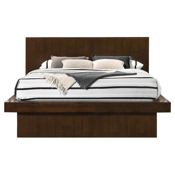 Jessica Dark Cappuccino King Platform Bed image