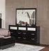 Barzini Black Dresser Mirror image