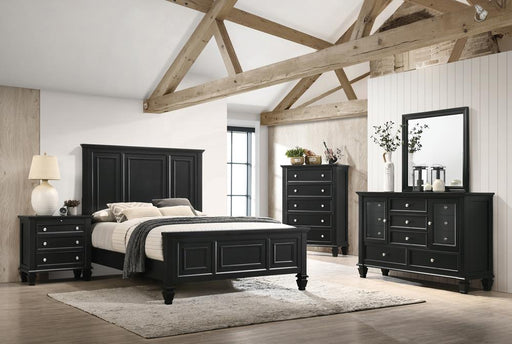 G201321KE S4 Sandy Beach Black King Four Piece Bedroom Set image