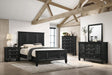 G201321KE S5 Sandy Beach Black King Five Piece Bedroom Set image