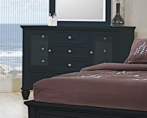 Sandy Beach Black 11 Drawer Dresser image