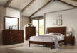 Serenity Rich Merlot Full Five Piece Bedroom Set image