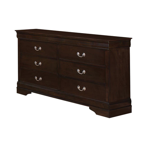 Louis Philippe Six Drawer Dresser image