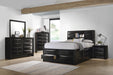 Briana Transitional Black California King Four Piece Bedroom Set image