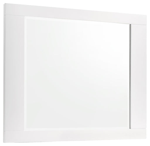 Felicity Glossy White Dresser Mirror image