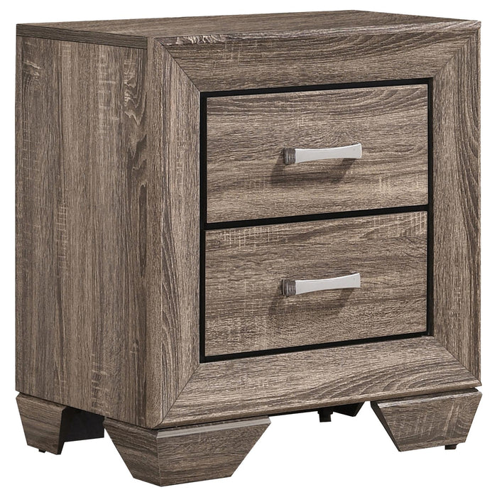 Kauffman Transitional Two Drawer Nightstand image