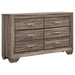 Kauffman Transitional Six Drawer Dresser image