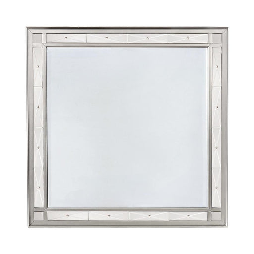 Leighton Contemporary Dresser Mirror With Beveled Edge image