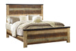 Sembene Bedroom Rustic Antique Multi Color Eastern King Bed image