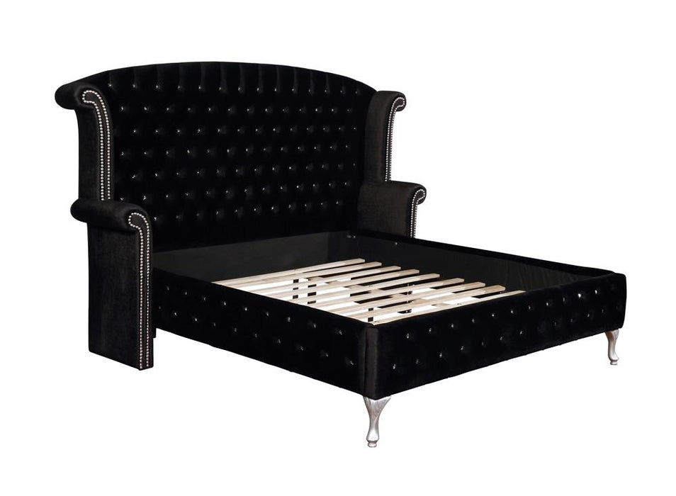 Deanna Contemporary Queen King Bed image