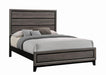 Rustic Grey Oak Eastern King Bed image