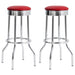 Cleveland Contemporary Red Bar Height Stool image