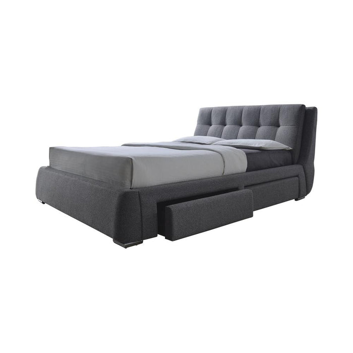 Fenbrook Transitional Grey California King Bed image