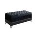 Barzini Upholstered Black Trunk image