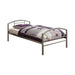 Baines Casual Silver Twin Bed image