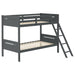 405051GRY TWIN/TWIN BUNK BED image