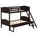 405054BRN TWIN/FULL BUNK BED image