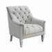 Avonlea Traditional Grey and Chrome Chair image