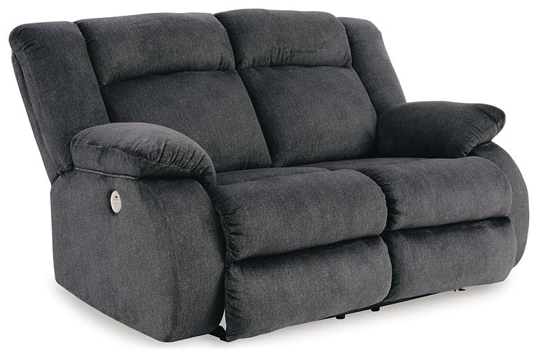 Burkner Power Reclining Loveseat image